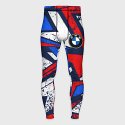 Тайтсы мужские BMW - m colors, цвет: 3D-принт