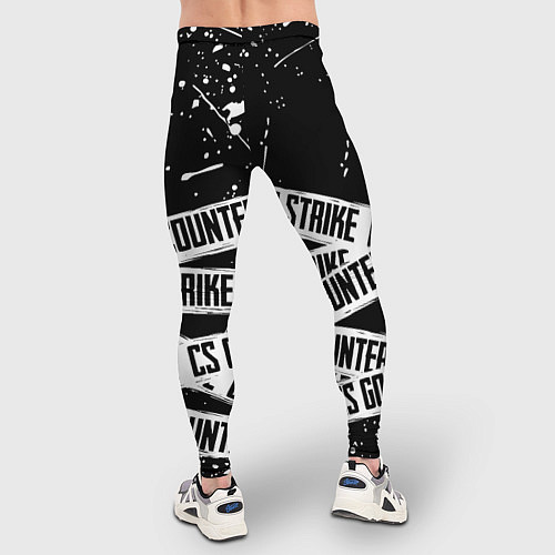 Мужские тайтсы CS x pubg / 3D-принт – фото 4