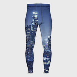 Тайтсы мужские City, цвет: 3D-принт