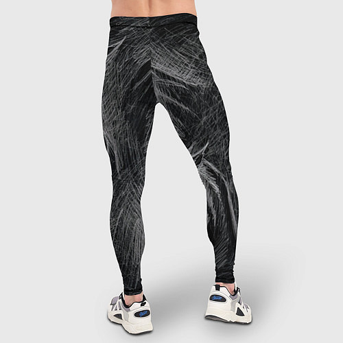 Мужские тайтсы Черепа лошадей - эскиз / 3D-принт – фото 4