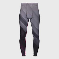 Мужские тайтсы Color black grey