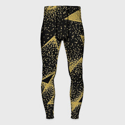 Мужские тайтсы Triangle yellow with dots