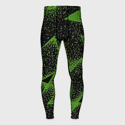 Тайтсы мужские Triangles with dots, цвет: 3D-принт