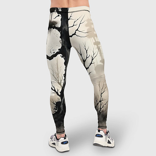 Мужские тайтсы Путник / 3D-принт – фото 4