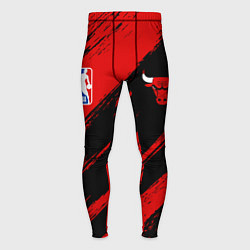 Тайтсы мужские Chicago Bulls team NBA, цвет: 3D-принт