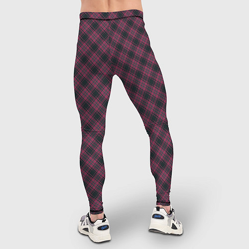 Мужские тайтсы Tartan / 3D-принт – фото 4