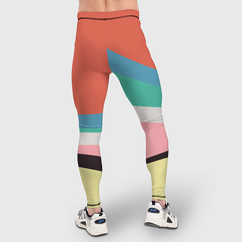 Мужские тайтсы Спектр июнь / 3D-принт – фото 4