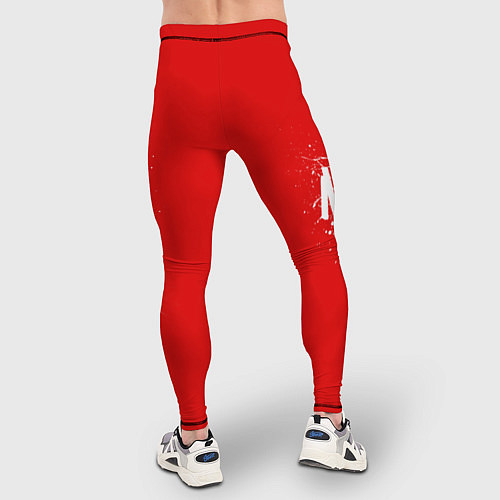 Мужские тайтсы Кто мы - мясо - кабан / 3D-принт – фото 4