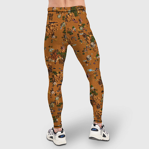 Мужские тайтсы Земли Фабрики - Герои 3 / 3D-принт – фото 4