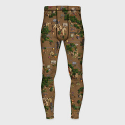 Тайтсы мужские Земли Данжа - Герои 3, цвет: 3D-принт