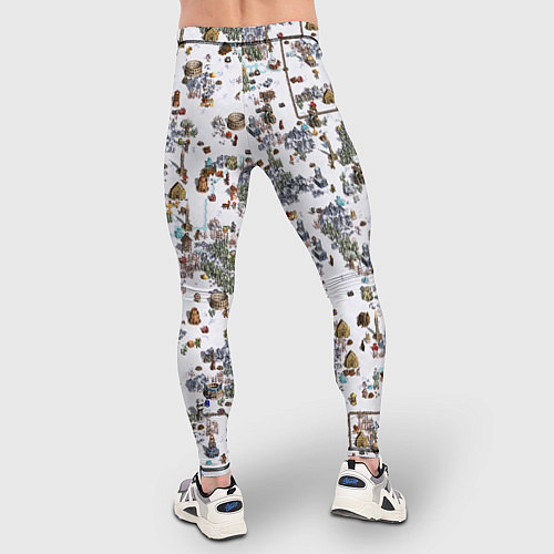 Мужские тайтсы Земли Башни - Герои 3 / 3D-принт – фото 4