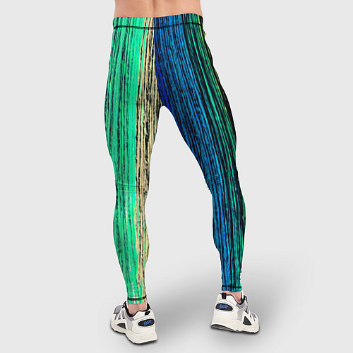 Мужские тайтсы Цветовая палитра / 3D-принт – фото 4