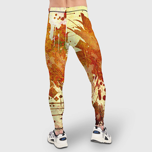 Мужские тайтсы Абстракция - sunspot / 3D-принт – фото 4