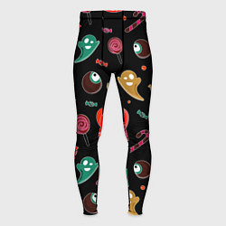 Тайтсы мужские Halloween red pumpkin, цвет: 3D-принт