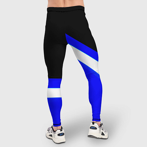 Мужские тайтсы Doom sport geometry / 3D-принт – фото 4