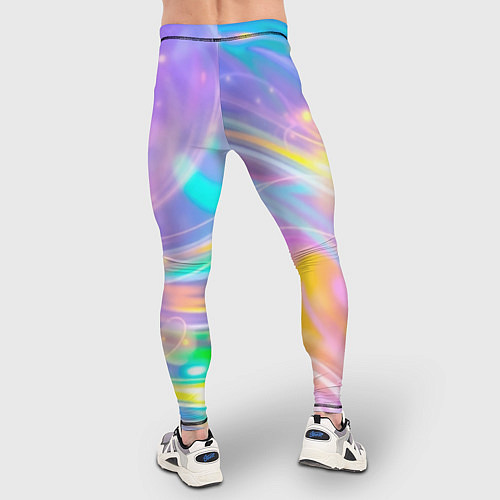 Мужские тайтсы Волшебный мистический космос / 3D-принт – фото 4
