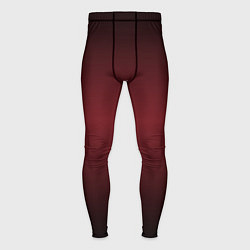 Мужские тайтсы Градиент темно-бордовый