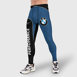 Тайтсы мужские BMW Performance Power, цвет: 3D-принт — фото 2