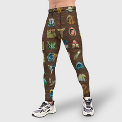 Тайтсы мужские Все навыки в героях 3, цвет: 3D-принт — фото 2