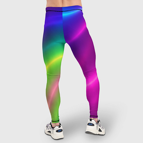 Мужские тайтсы Плавный градиент / 3D-принт – фото 4