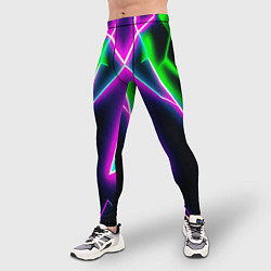 Тайтсы мужские Multicolored colorful color, цвет: 3D-принт — фото 2