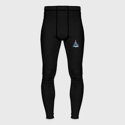 Мужские тайтсы Новогодняя сказка