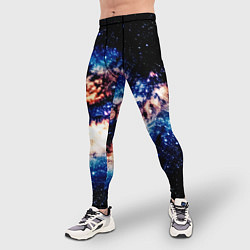 Тайтсы мужские Бесконечный космос и туманность, цвет: 3D-принт — фото 2
