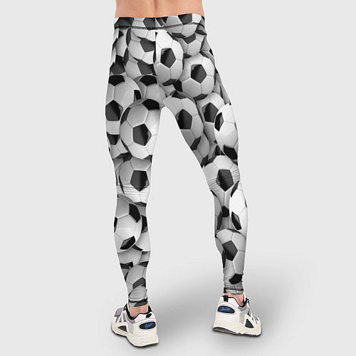 Мужские тайтсы Игра в мяч / 3D-принт – фото 4