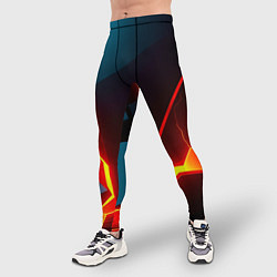 Тайтсы мужские Rift, цвет: 3D-принт — фото 2