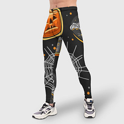 Тайтсы мужские Атмосфера хэллоуина, цвет: 3D-принт — фото 2