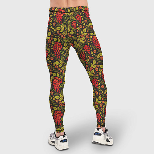 Мужские тайтсы Славянский узор / 3D-принт – фото 4