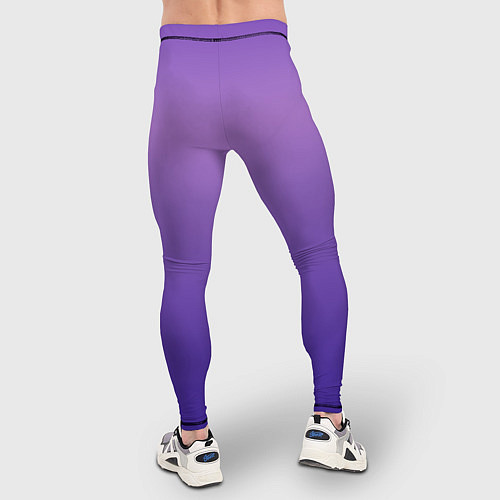 Мужские тайтсы The color is purple / 3D-принт – фото 4