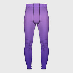 Тайтсы мужские The color is purple, цвет: 3D-принт