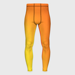 Мужские тайтсы Color orange red