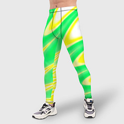 Тайтсы мужские Multicolored color, цвет: 3D-принт — фото 2