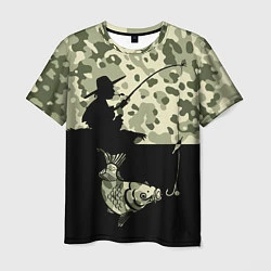 Мужская футболка Ночная рыбалка