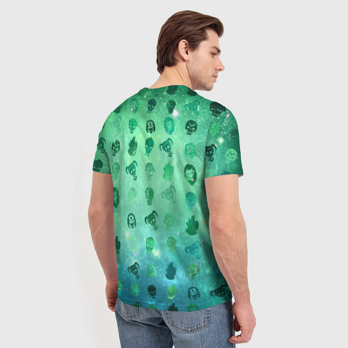 Мужская футболка KillerCroc Face / 3D-принт – фото 4