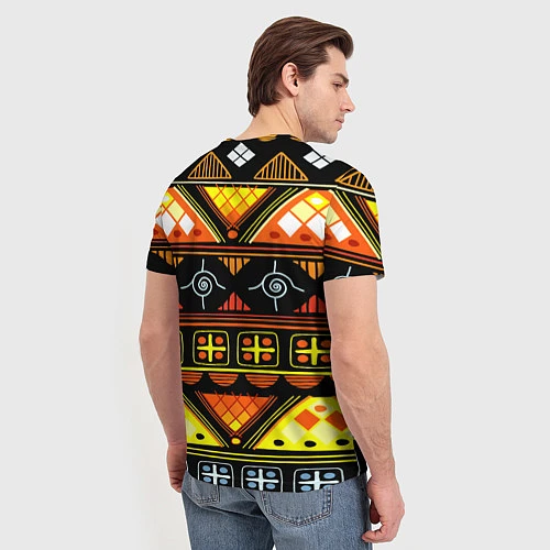 Мужская футболка Element ethnic / 3D-принт – фото 4