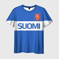 Мужская футболка Сборная Финляндии: домашняя форма