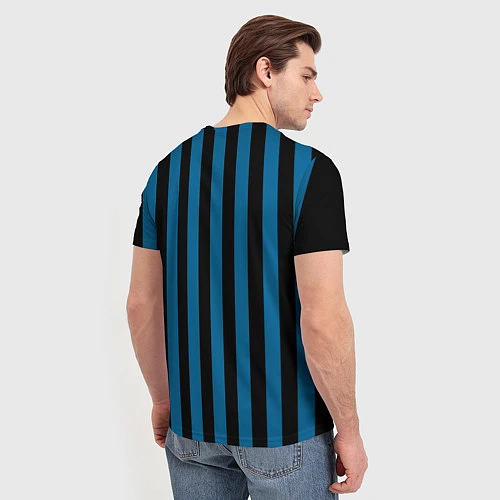 Мужская футболка Inter FC: Pirelli / 3D-принт – фото 4