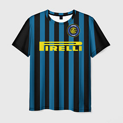 Футболка мужская Inter FC: Pirelli, цвет: 3D-принт