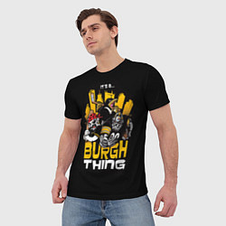 Футболка мужская Burgh Thing, цвет: 3D-принт — фото 2