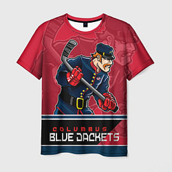 Мужская футболка Columbus Blue Jackets