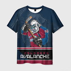 Футболка мужская Colorado Avalanche, цвет: 3D-принт