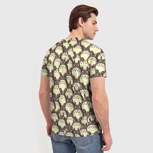 Мужская футболка Тоторо / 3D-принт – фото 4