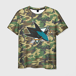 Мужская футболка Sharks Camouflage