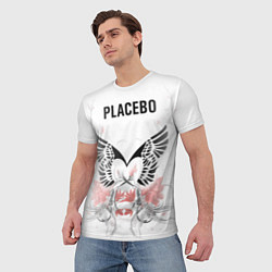 Футболка мужская Placebo, цвет: 3D-принт — фото 2