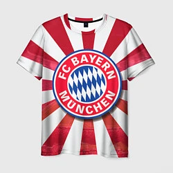 Футболка мужская FC Bayern, цвет: 3D-принт