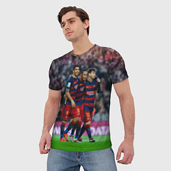 Футболка мужская Barcelona5, цвет: 3D-принт — фото 2