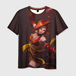 Мужская футболка Lina: Dragon Fire